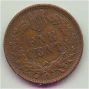 USA 1906 Indian head one cent coin. F. Full liberty.