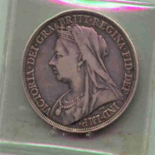 Queen Victoria 1895 Crown UK