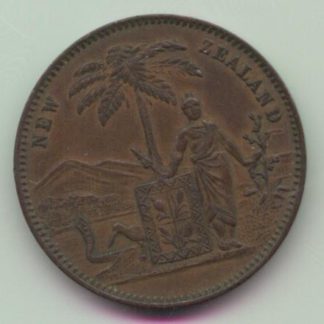 Milner & Thompson Christchurch penny token. No date.r
