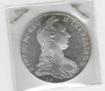 AUSTRIA MARIA THERESA Silver Thaler dated 1780