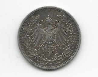 Germany Half Mark 1906 F