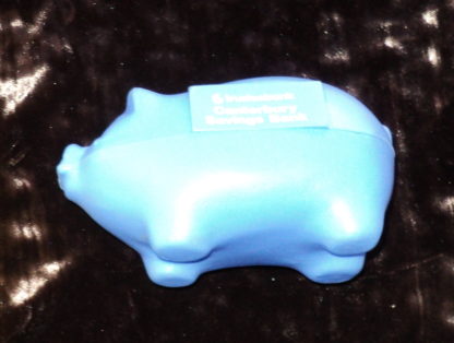 Trustee bank Canterbury savings bank Cute blue piggy bank - Image 3