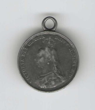 Queen Victoria 1887 Shilling UK
