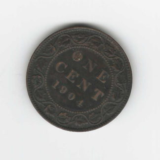 1904 Canada One Large Cent