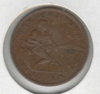 Philippines USA Large one cent 1911