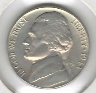 1943S Silver Jefferson War Nickel