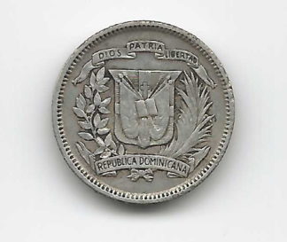 1952 Dominica Republic 10 Centavos