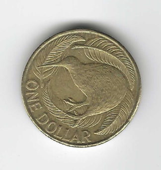 2008 Kiwi Crying NZ Dollar coin Average condition