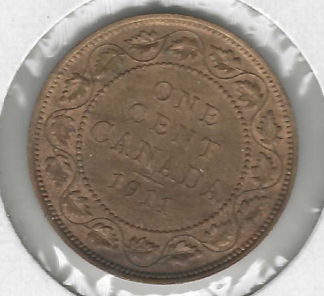 Canada Large One Cent 1911