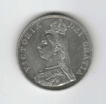 1889 Victoria Silver Jubilee Head Double Florin