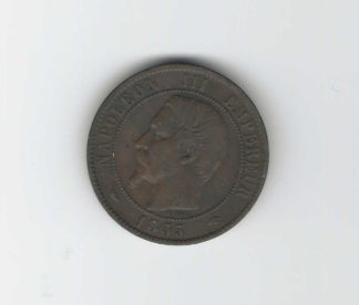 France 1855 A Dix Centimes