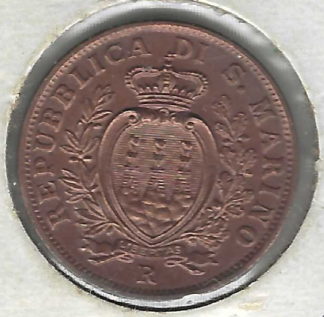 10 Centesimi 1936 San Marino