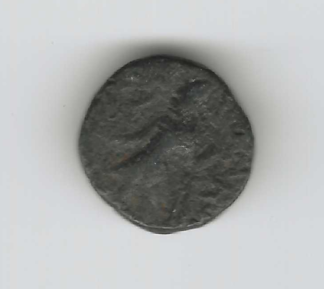 KUSHAN, Kanishka c.130-158AD, AE quarter cent, Nanaia