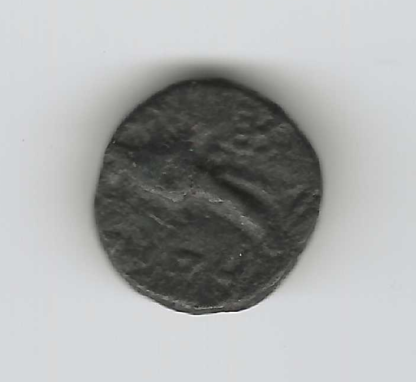 KUSHAN, Kanishka c.130-158AD, AE quarter cent, Nanaia