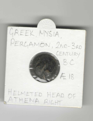 MYSIA, Pergamon.Athena/Owl
