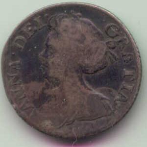 Queen Anne 1711 Silver Sixpence