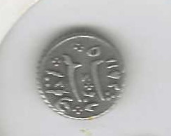 India - British  Madras Pres.  1/16 Rupee,